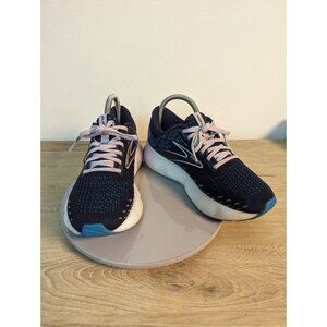 Brooks Glycerin 20 Shoes Women's 7.5 Blue Athletic Walking Running Sneakers